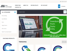 Tablet Screenshot of jmawebtechstore.com